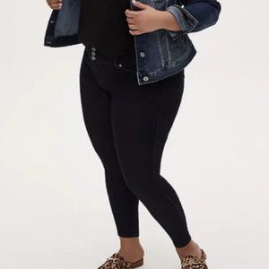 Torrid Jegging Super Soft Black Jeans Pants Sz 22 R
